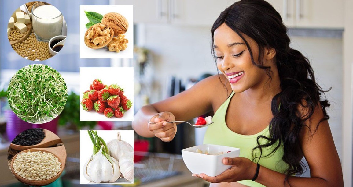 Estrogen và progesterone có ở thực phẩm nào?